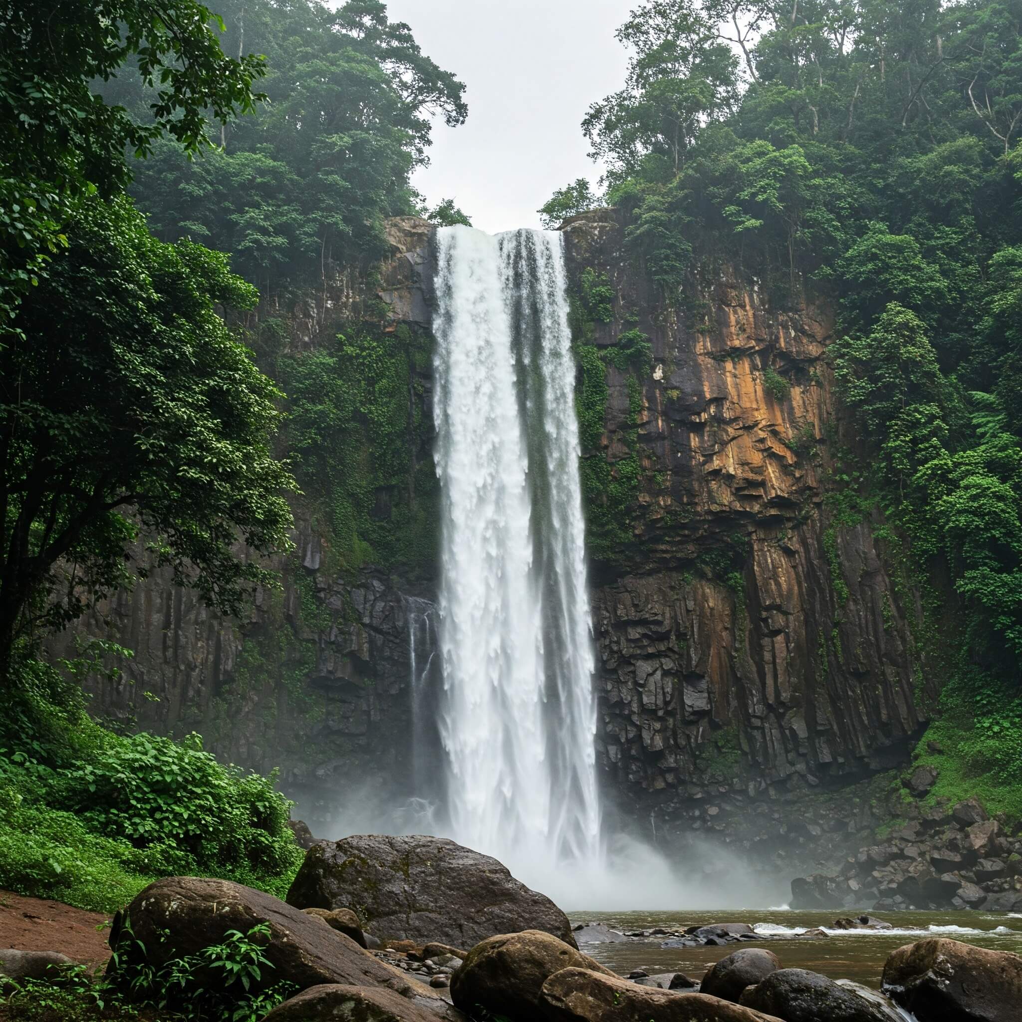 Lush Waterfall